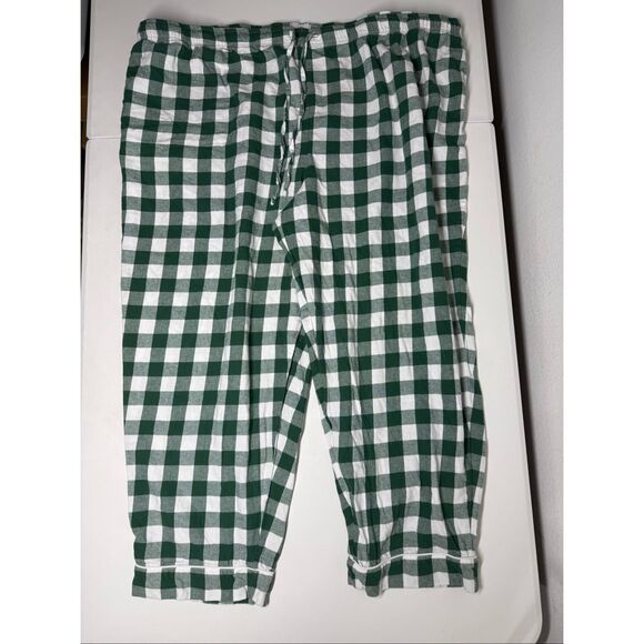 Disney Mickey Mouse & Donald Duck Plaid Christmas Flannel Pajama Pants Size 3X - Picture 1 of 16